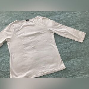 J. Crew Classic White Long Sleeve Shirt